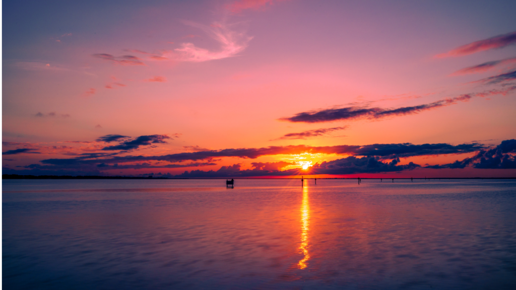 Sunset Over Choctawhatchee Bay